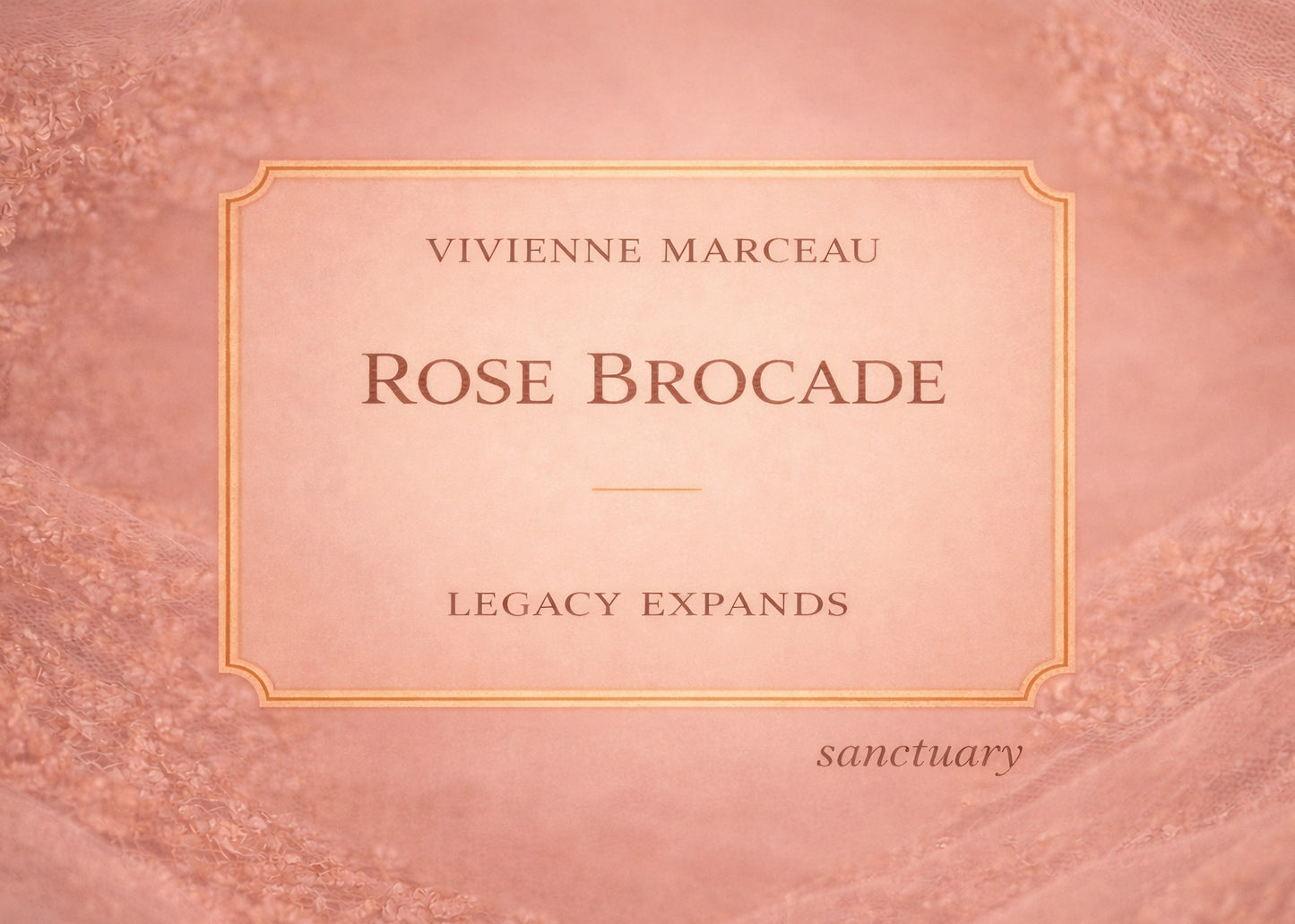 Vivienne — Rose Brocade