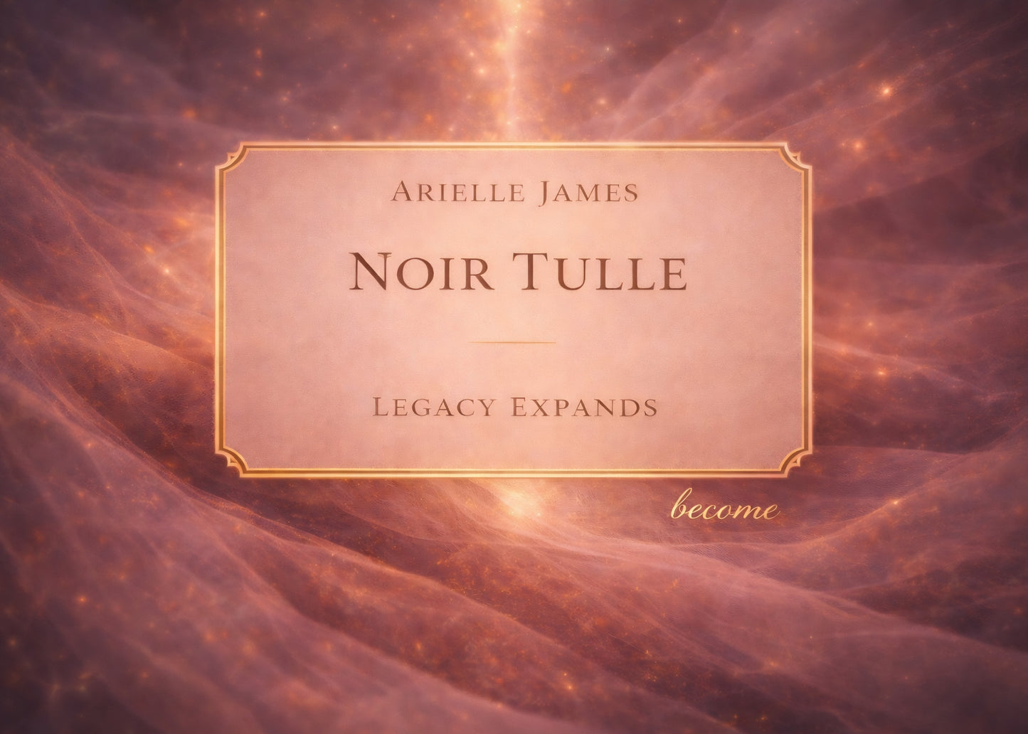 Arielle - Noir Tulle