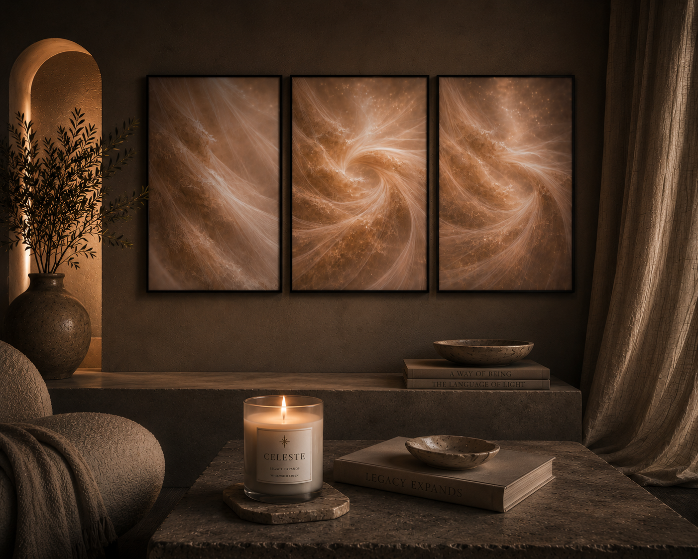 Celeste — Triptych Set