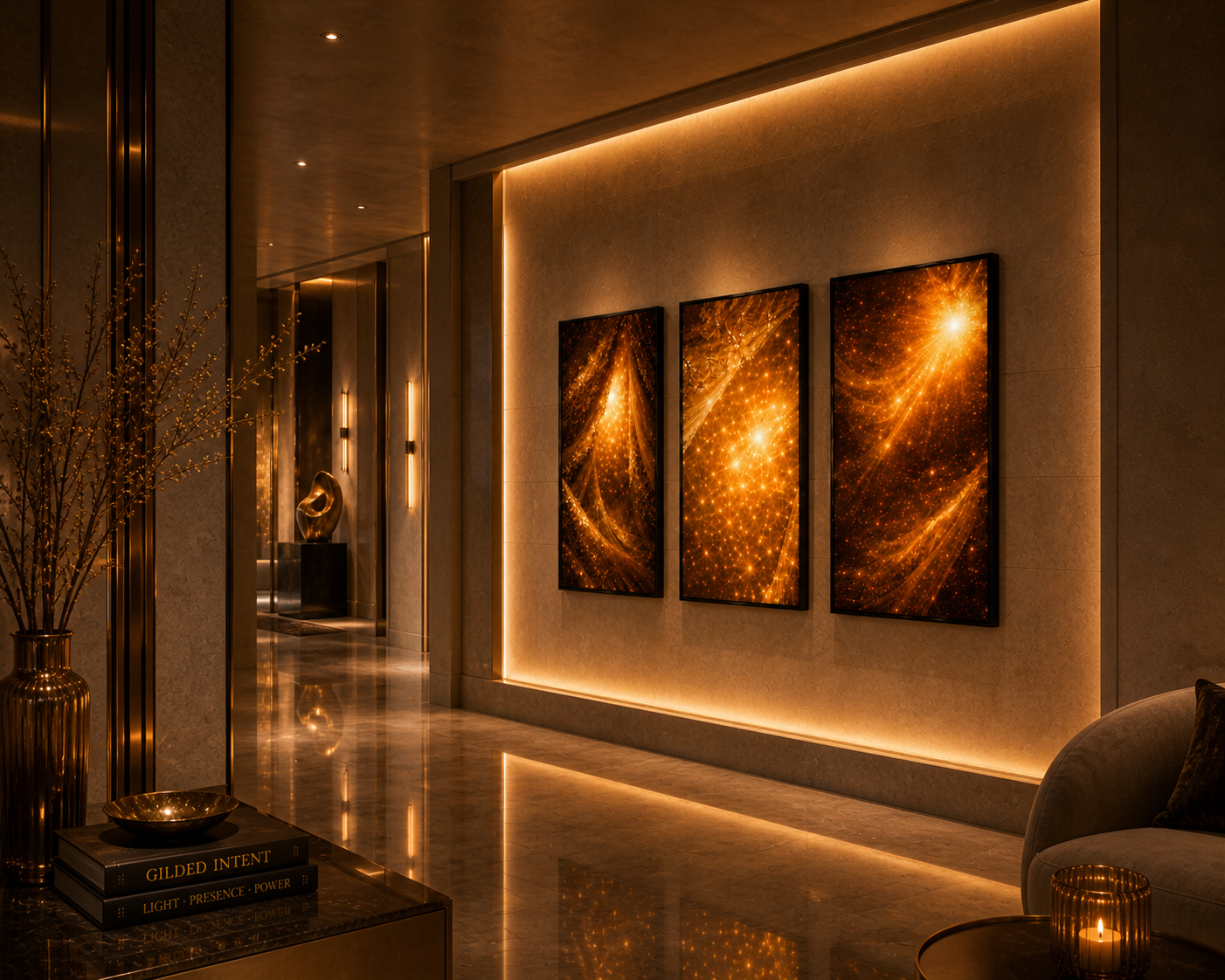 Soraya — Triptych Set